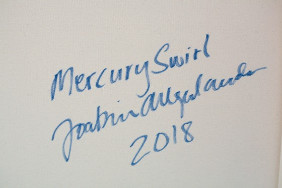 Joakim Allgulander - Mercury Swirl, acrylic on canvas