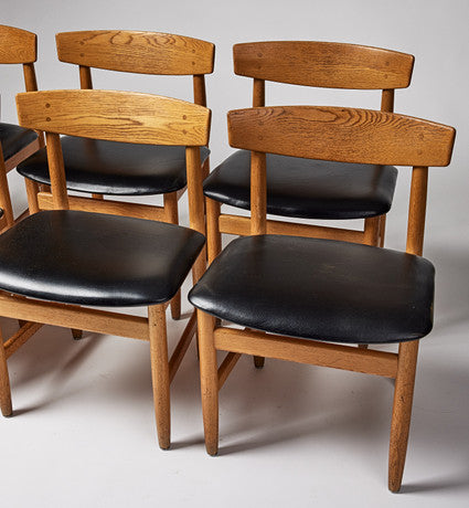 Börgen Mogensen - Öresund, set of 9 chairs